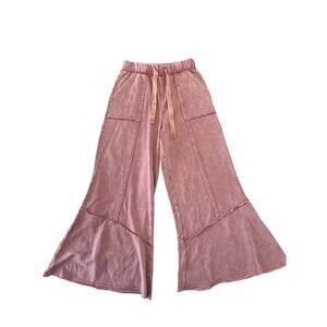 Zenana Wide Leg Boho Palazzo Pants